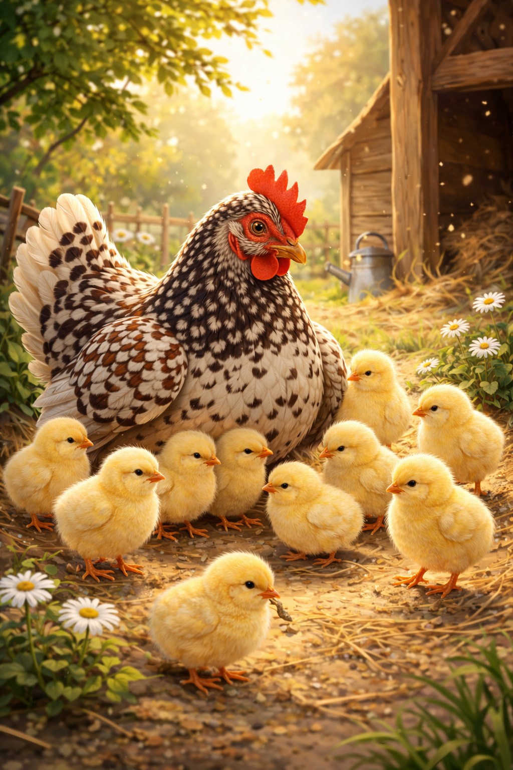 Обложка книги «Про Курочку Рябу»