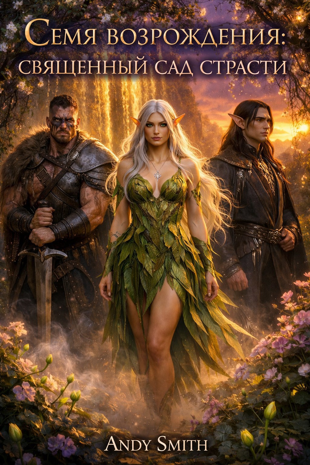 Обложка книги «Семя возрождения: священный сад страсти 18+»