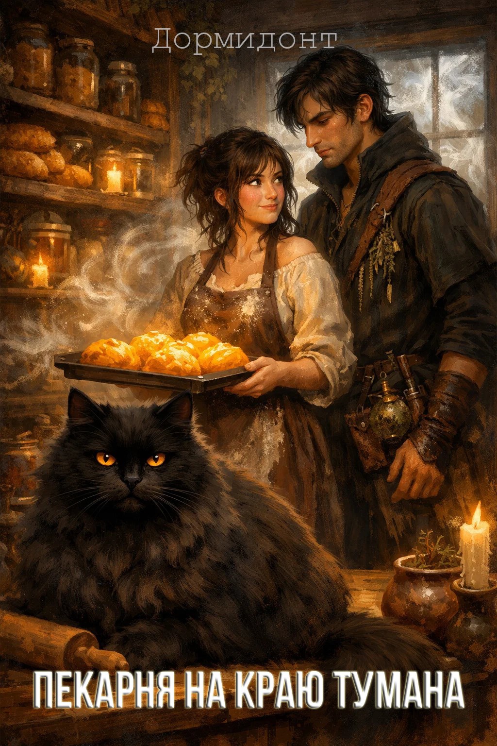 Обложка книги «Пекарня на краю тумана»