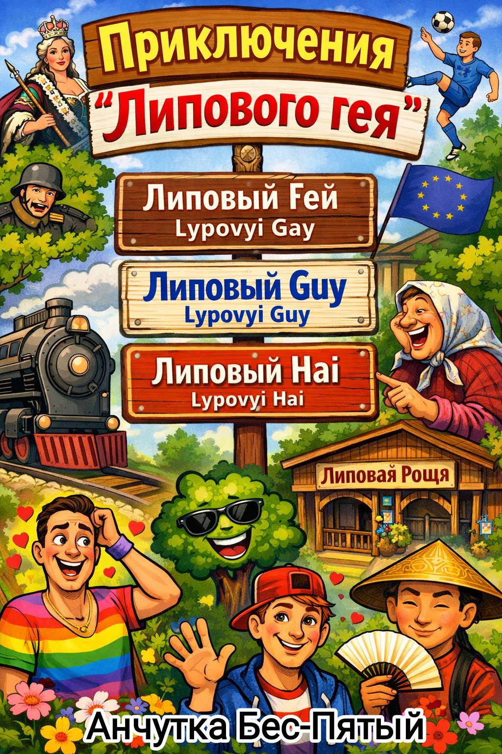 Обложка книги «Приключения "Липового Гея"»