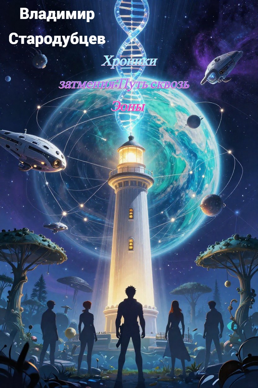 Обложка книги «Хроники затмения:Путь сквозь Эоны»