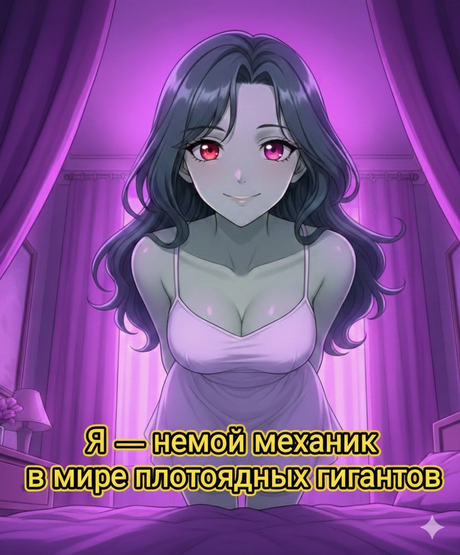 Обложка книги «Я — не мой механик в мире плотоядных гигантов.»