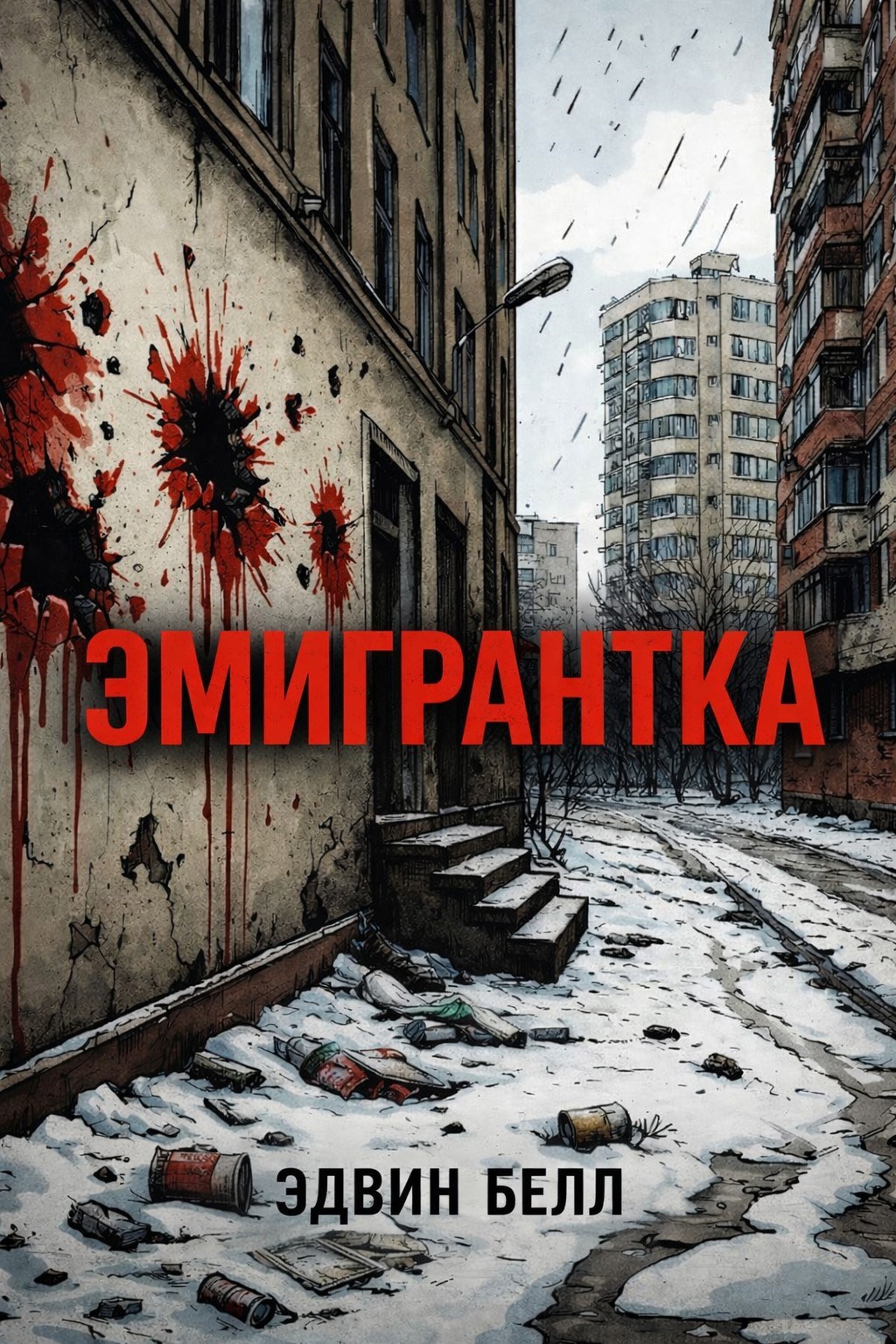 Обложка книги «Эмигрантка»