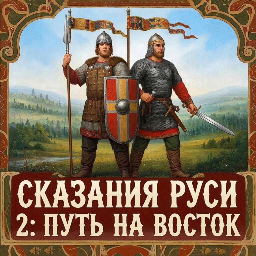 Обложка книги «Сказания Руси 2: путь на Восток»