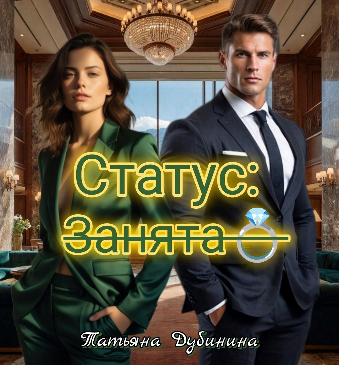 Обложка книги «статус: занята»