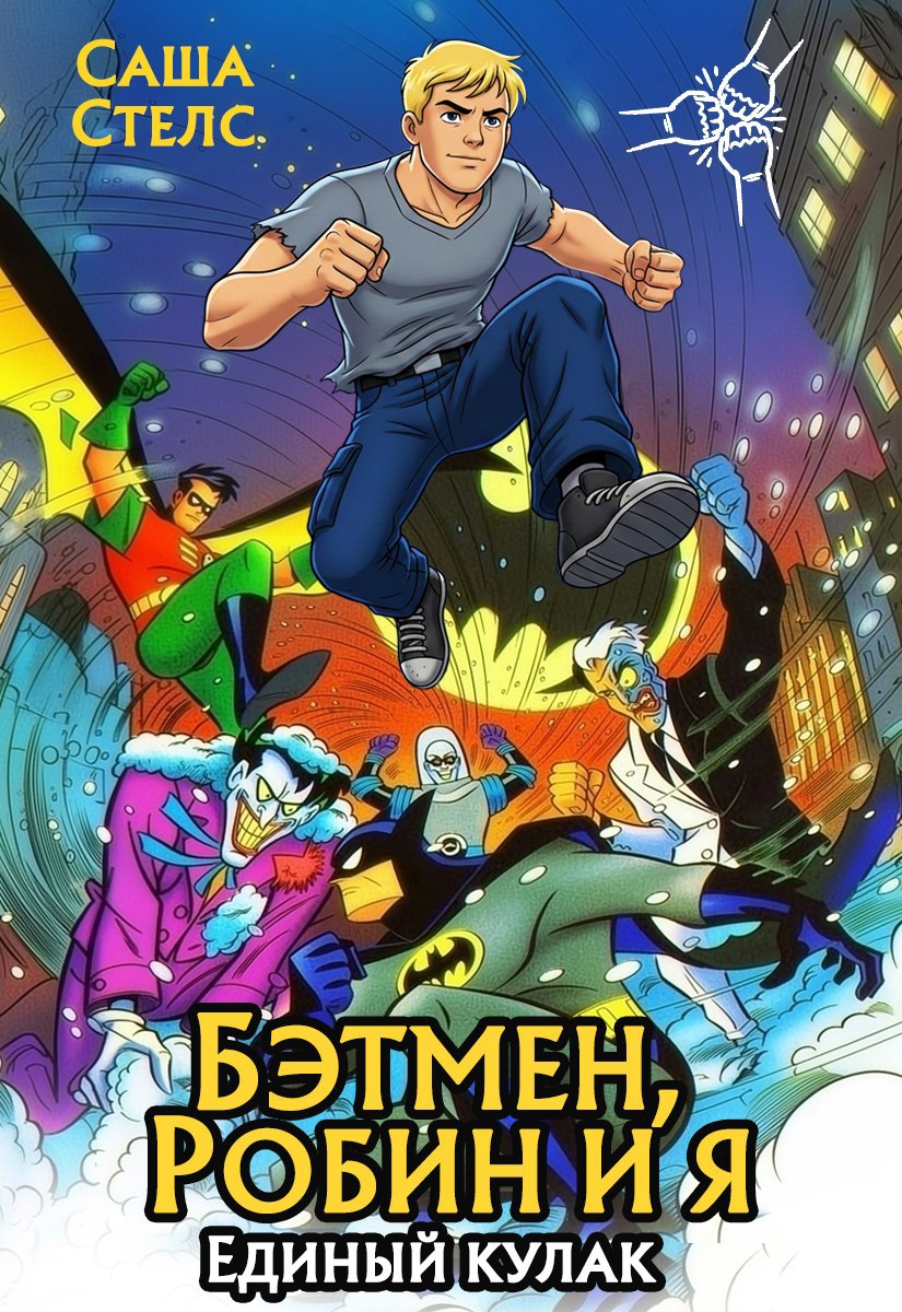 Обложка книги «Batman, Robin и Я. Единый кулак»