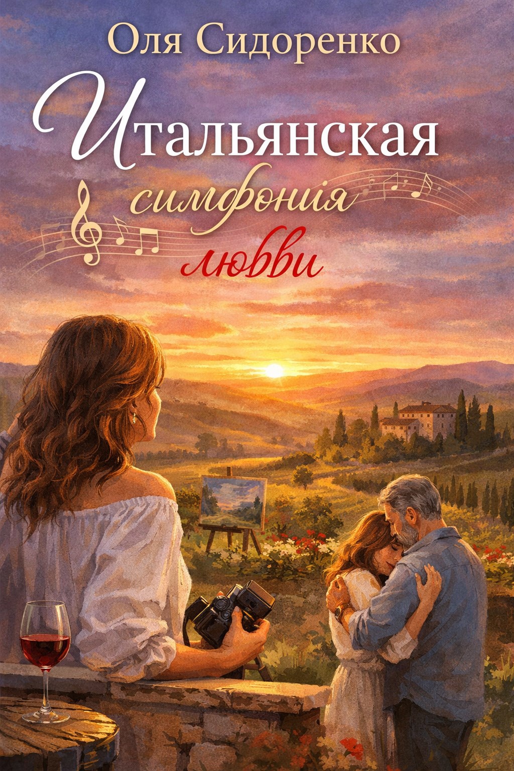 Обложка книги «Итальянская симфония любви»