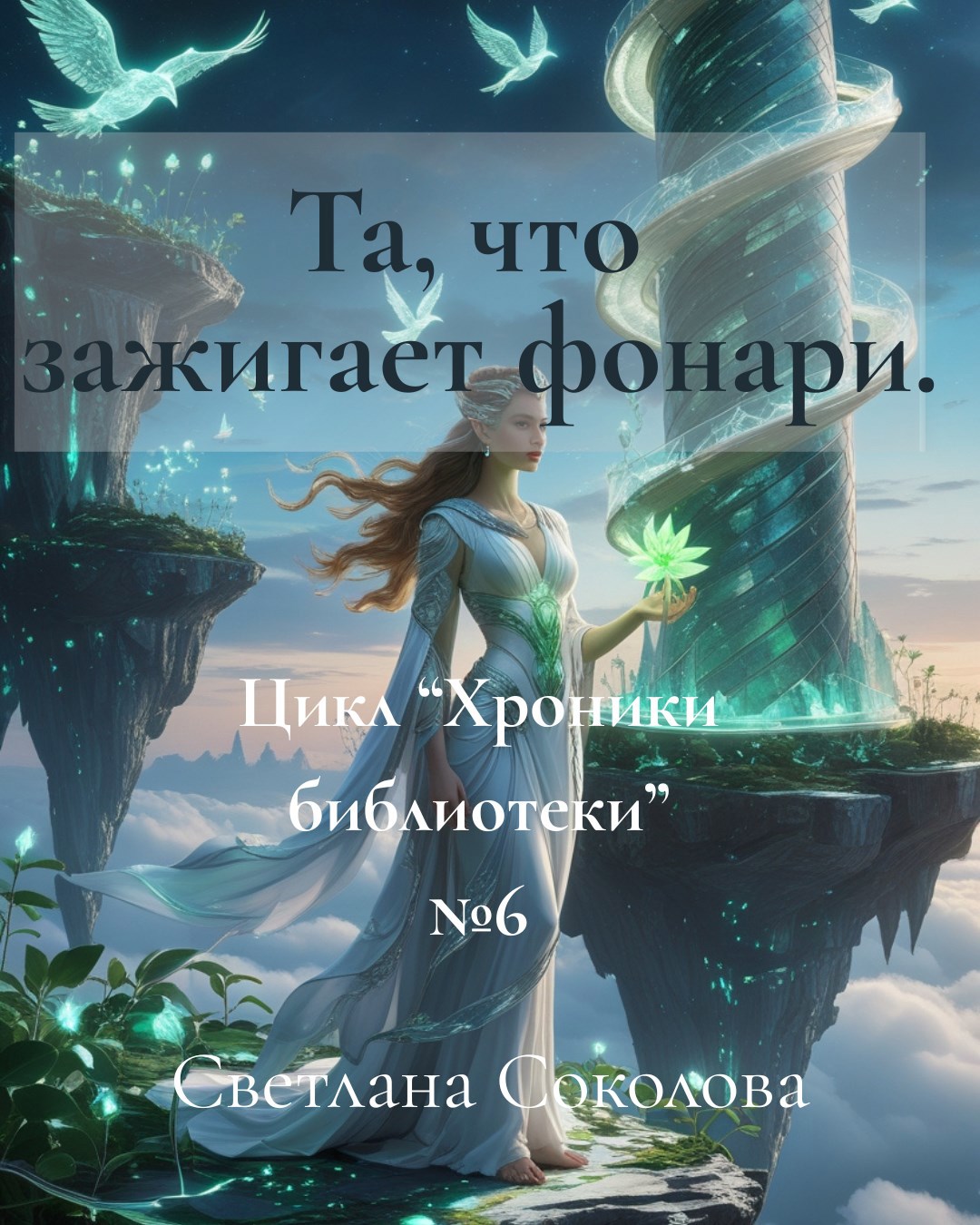 Обложка книги «Та, что зажигает фонарь.»