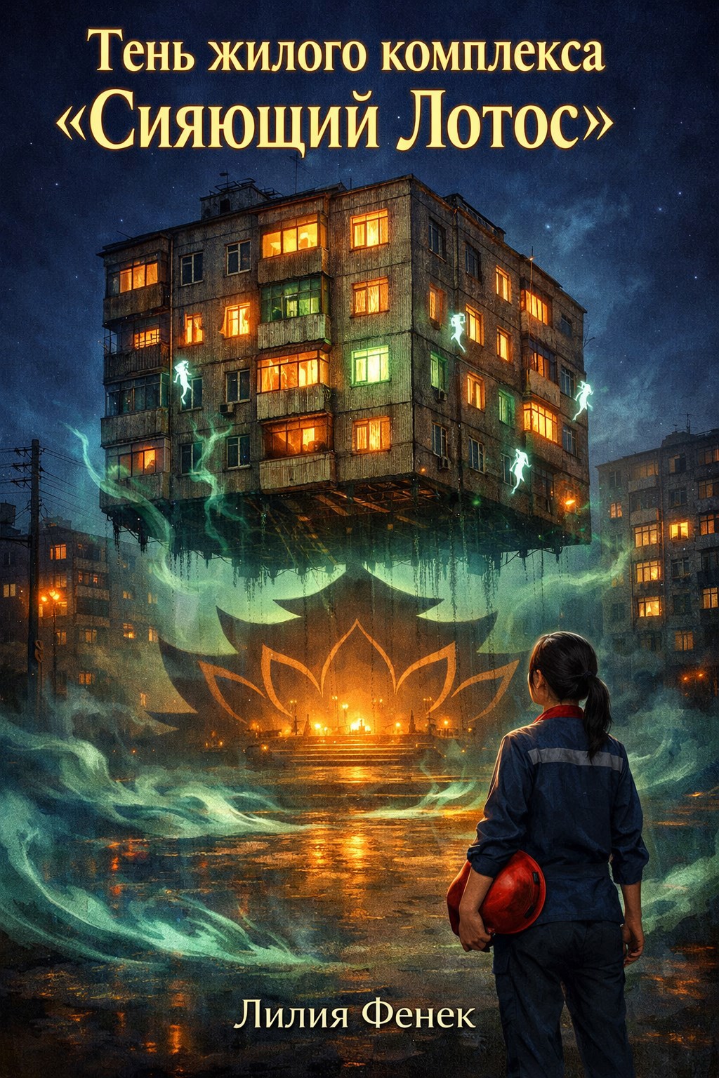 Обложка книги «Тень жилого комплекса "Сияющий Лотос"»
