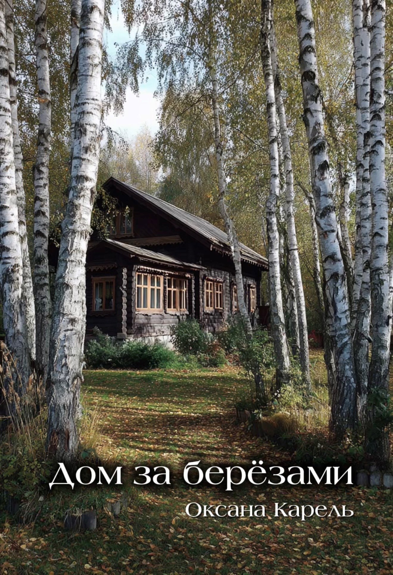 Обложка книги «Дом за берёзами»