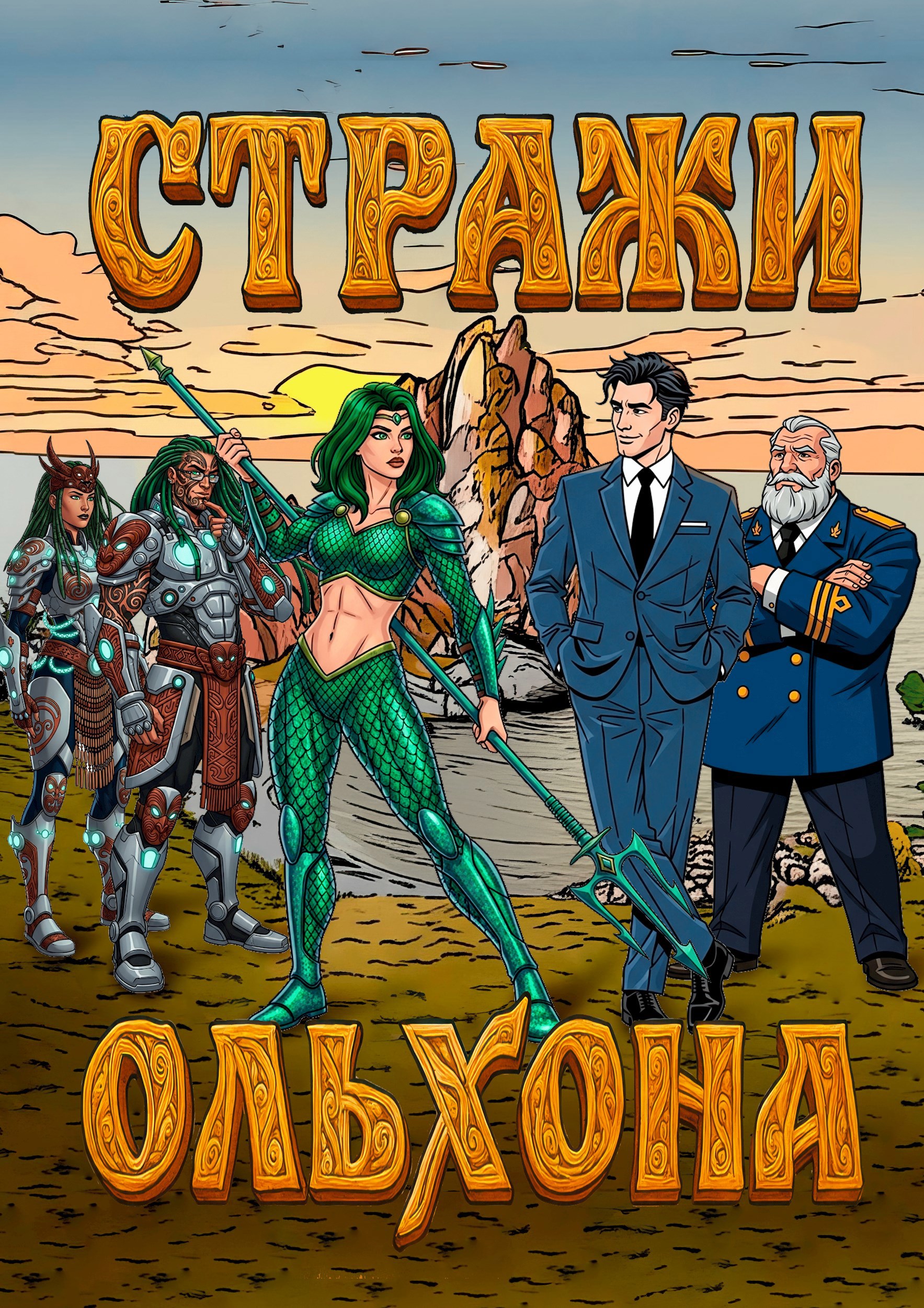 Обложка книги «Стражи Ольхона»