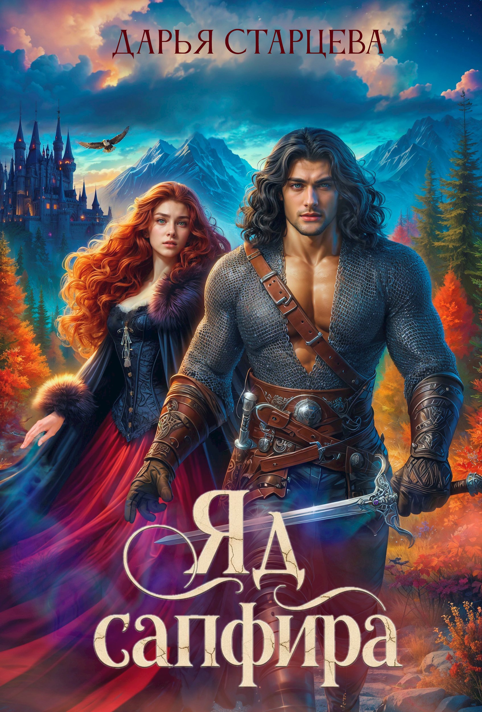 Обложка книги «Яд сапфира. В плену Северного короля»