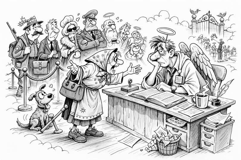 Обложка книги «Новости с того света»