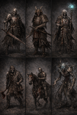 Ростер воинов Мора