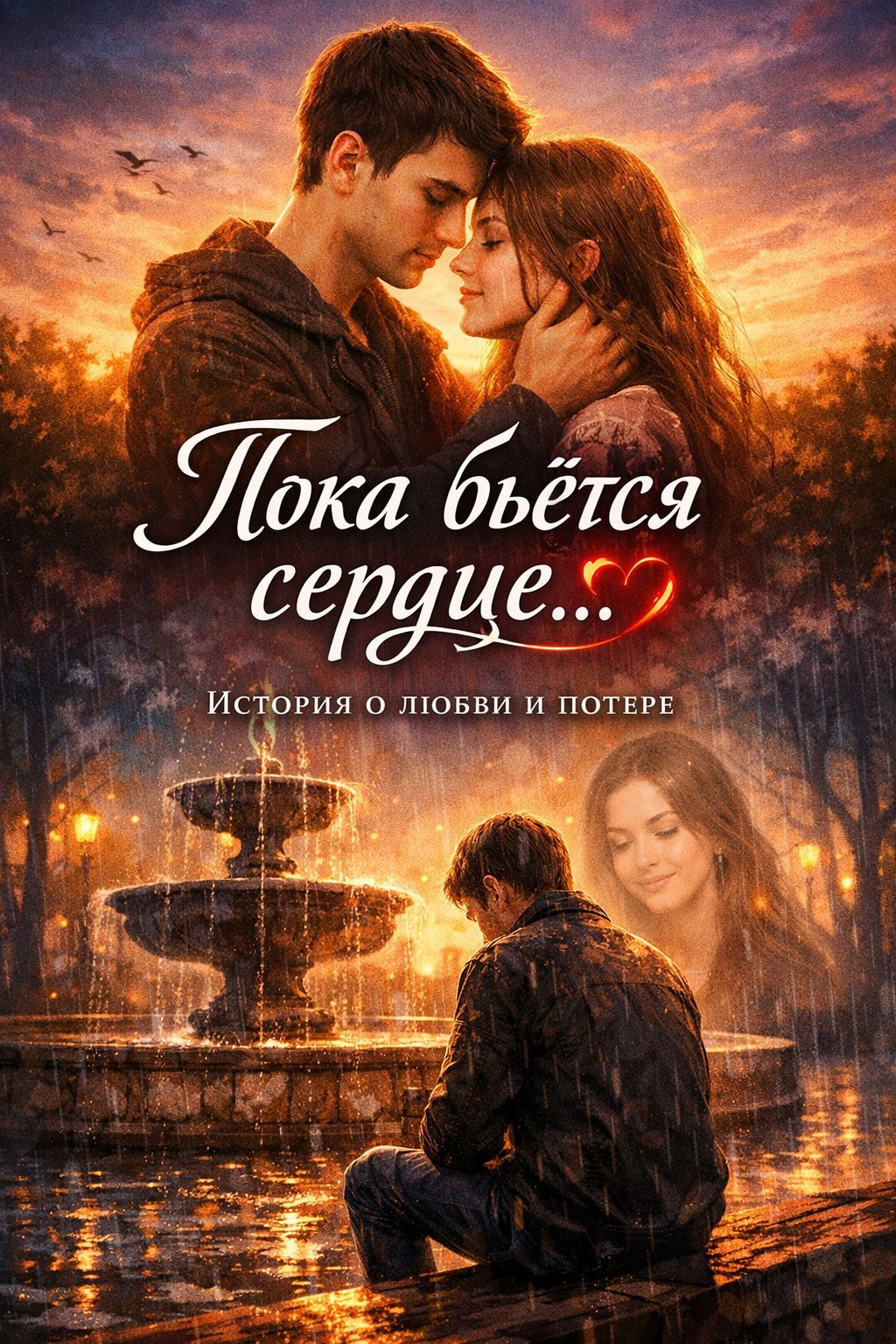 Обложка книги «Пока бьется сердце»