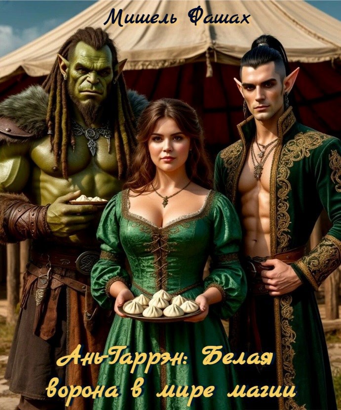 Обложка книги «Ань-Гаррен: Белая ворона в мире магии»