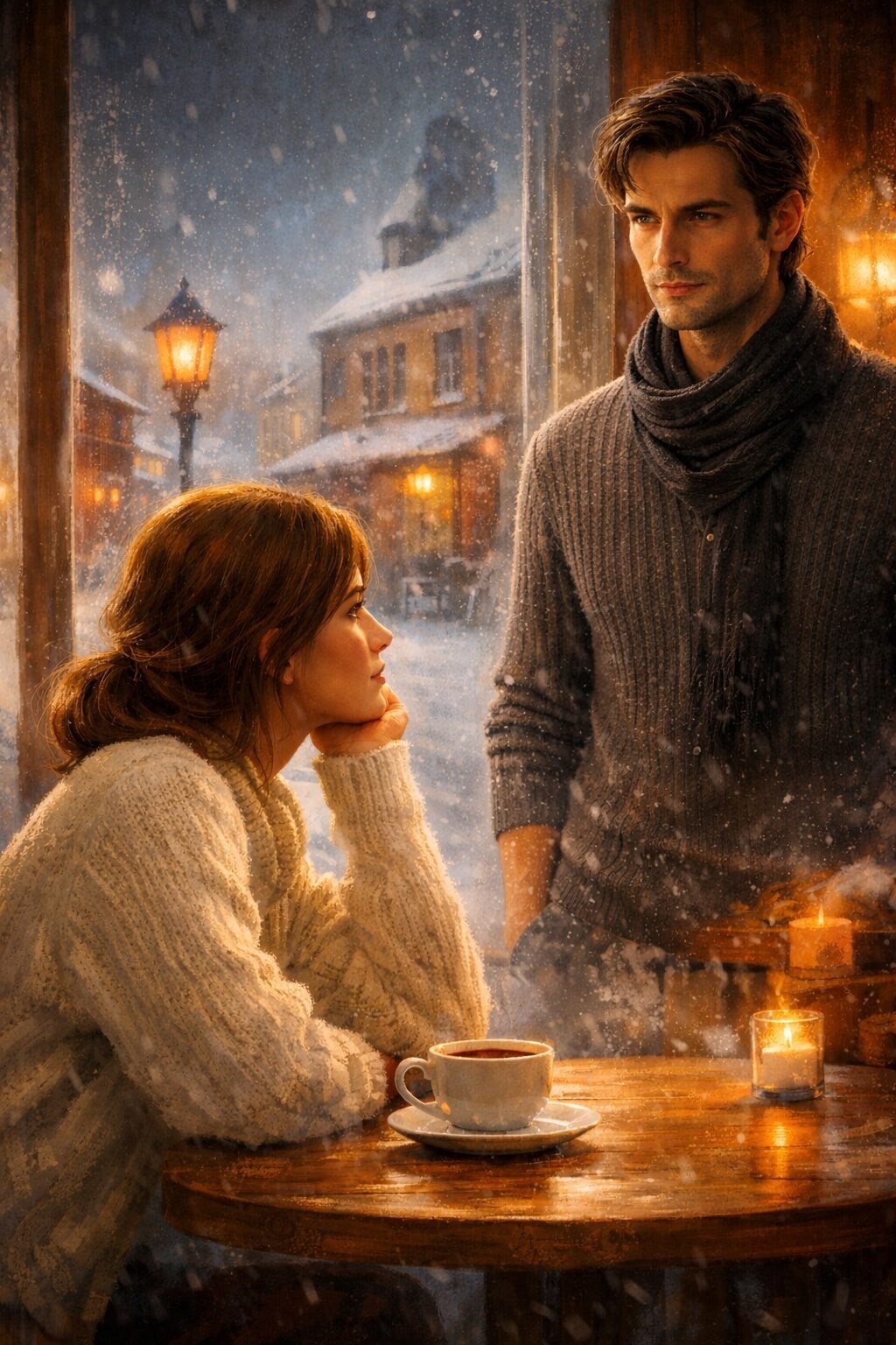 Обложка книги «Город, в котором живёт снег»