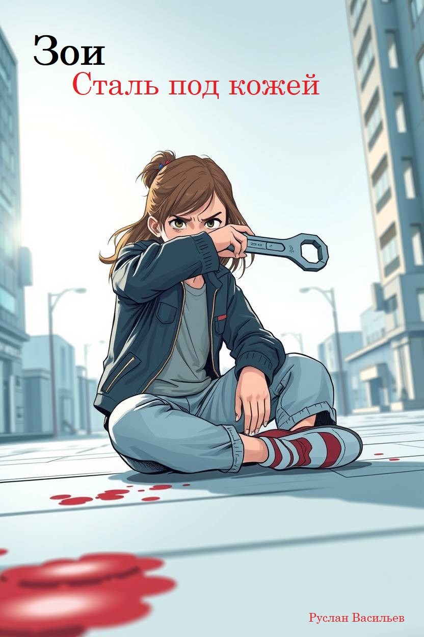 Обложка книги «Зои: Сталь под кожей»