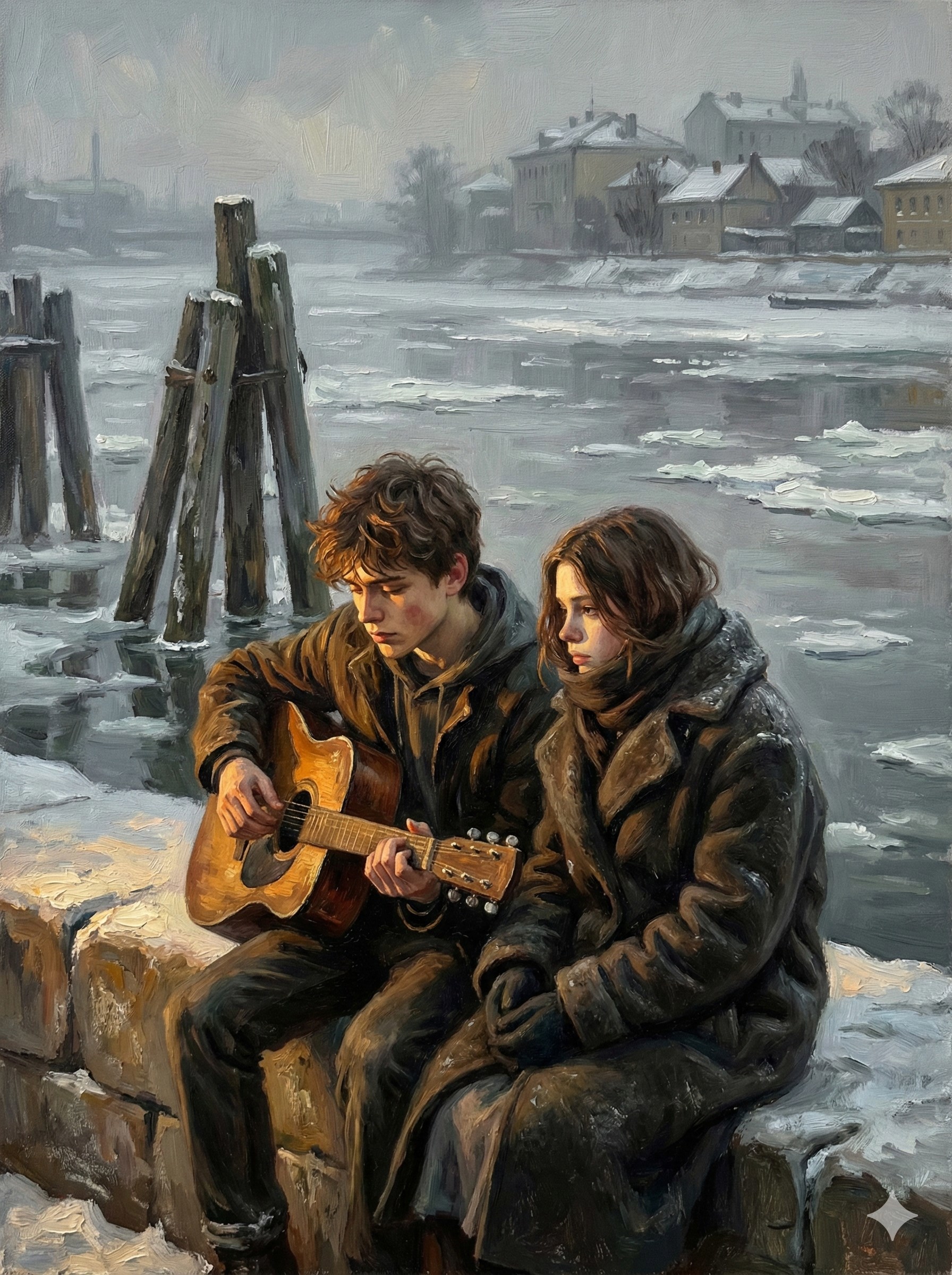 Обложка книги «Шум воды под старыми сваями»