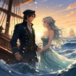 Обложка произведения Сирена и Капитан