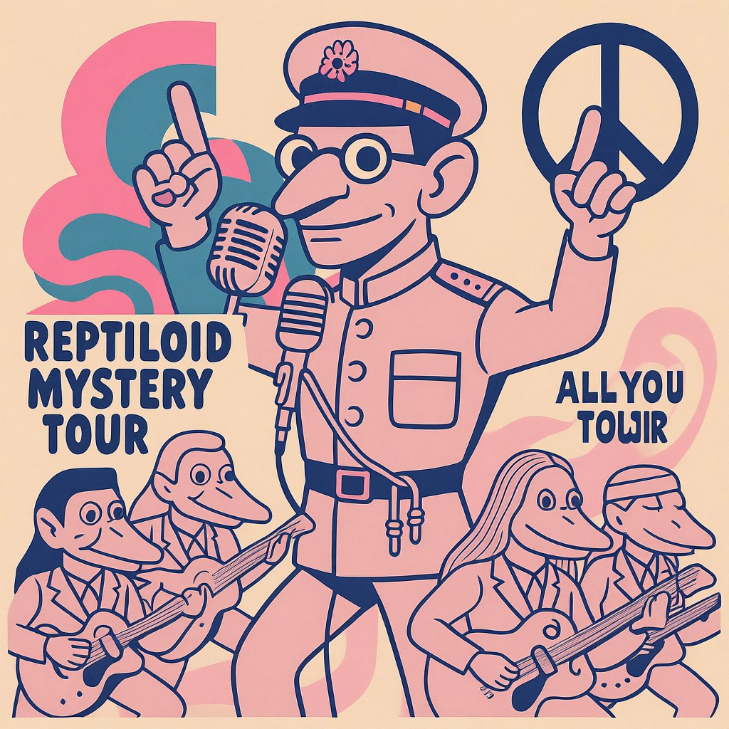 Обложка книги «Рептилоиды и хиппи. История деградации человечества»