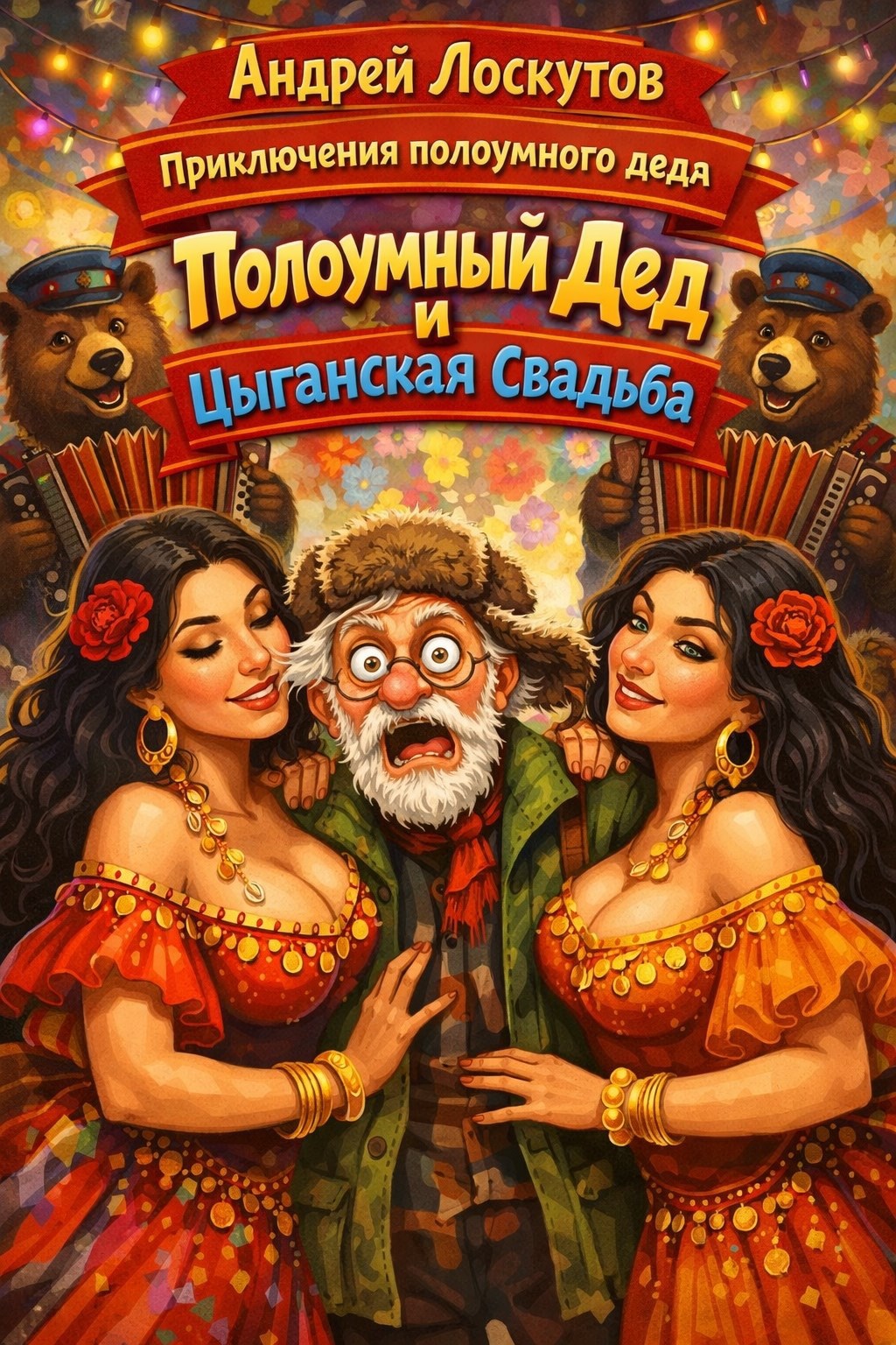 Обложка книги «Полоумный дед и цыганская свадьба»