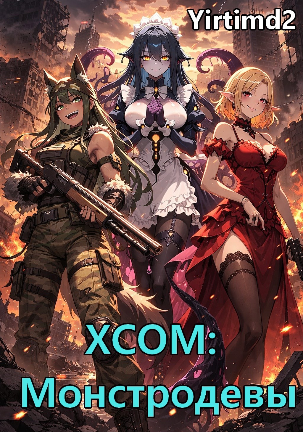 Обложка книги «XCOM: Монстродевы»