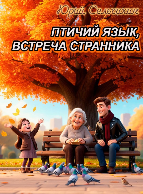 Обложка книги «Птичий язык, встреча странника»