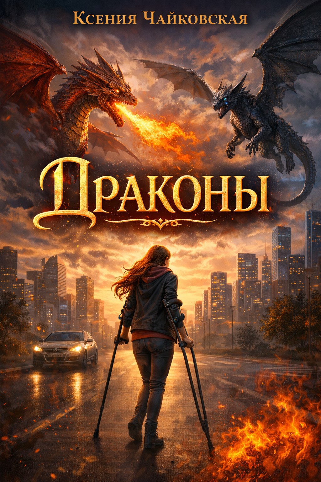 Обложка книги «Драконы»