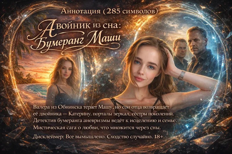 Обложка книги «Двойник сна бумеранг маши»