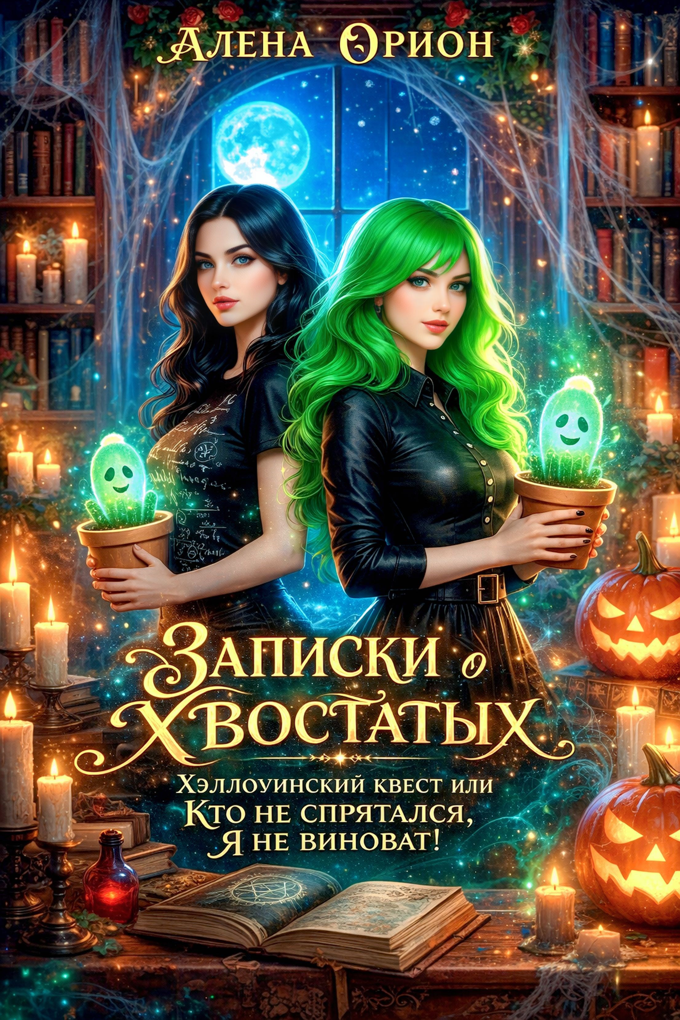 Обложка книги «Записки о хвостатых ( Хэллоуинский квест или Кто не спрятался, я не виноват! )»