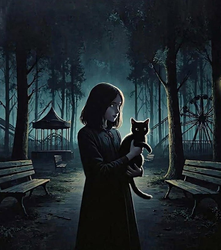 Обложка книги «Маньяк в Ведьмином парке»