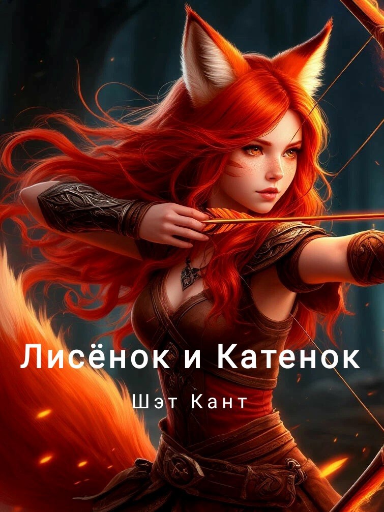 Обложка книги «Лисёнок и котёнок»