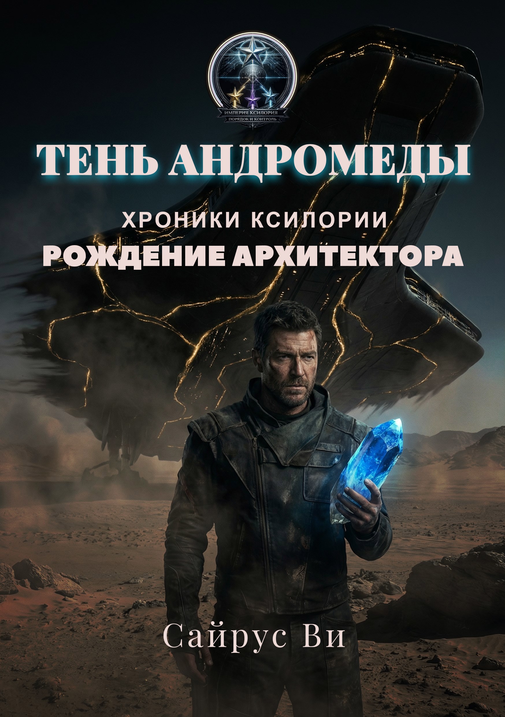 Обложка книги «Тень Андромеды: Рождение Архитектора ( Хроники Ксилории Книга 1)»