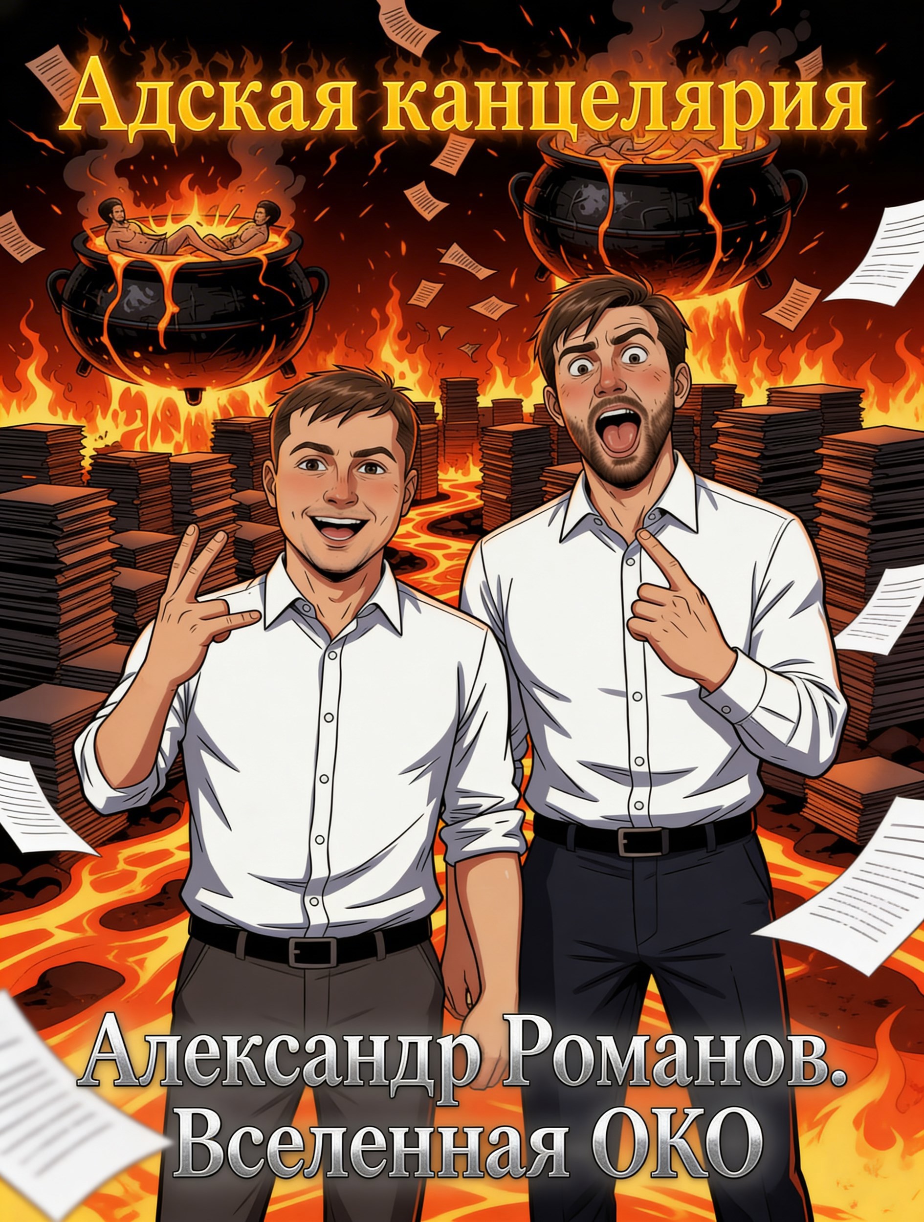 Обложка книги «Адская канцелярия.»