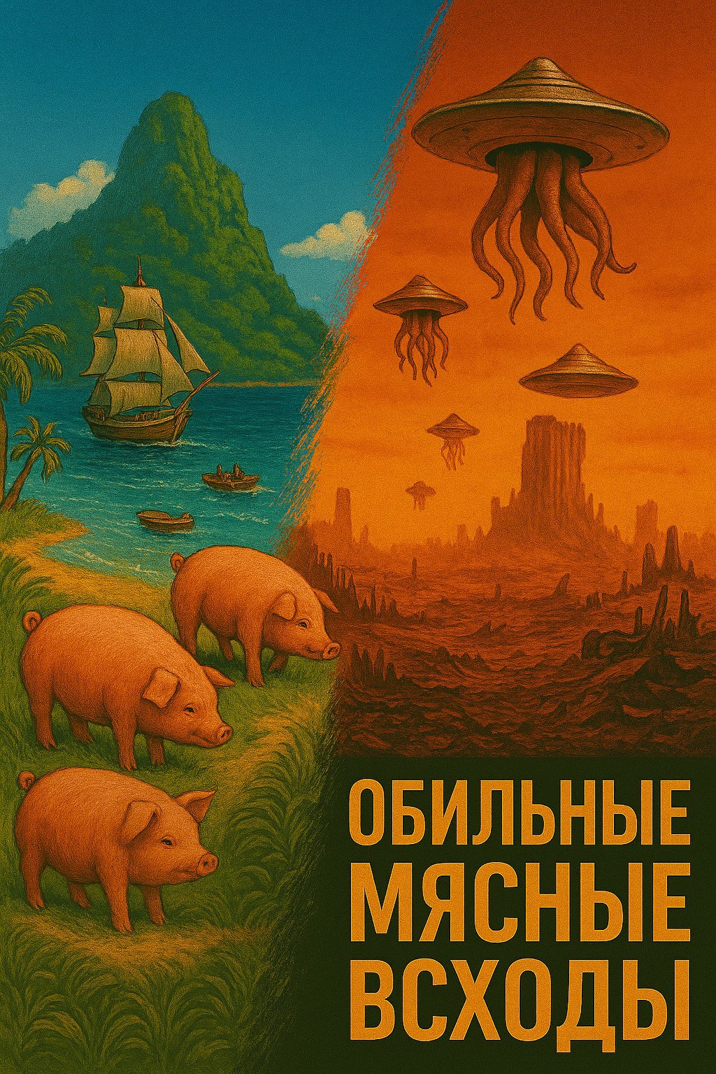 Обложка книги «Обильные мясные всходы»