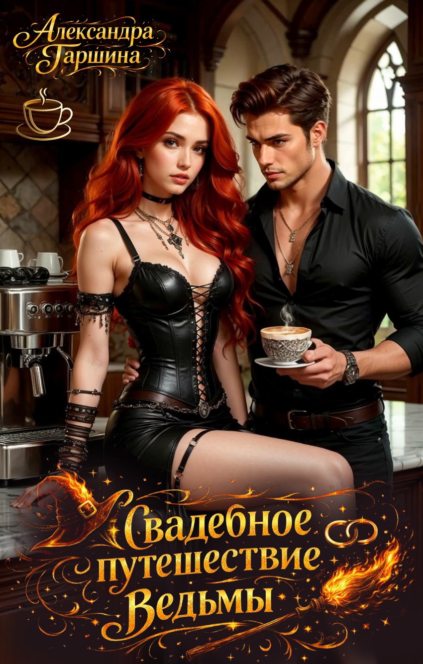 Обложка книги «Свадебное путешествие ведьмы»