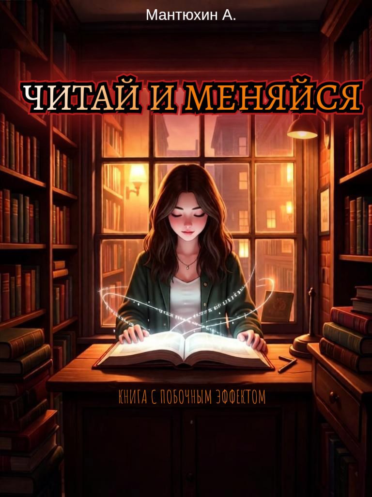 Обложка книги «Читай и меняйся. Книга с побочным эфектом»