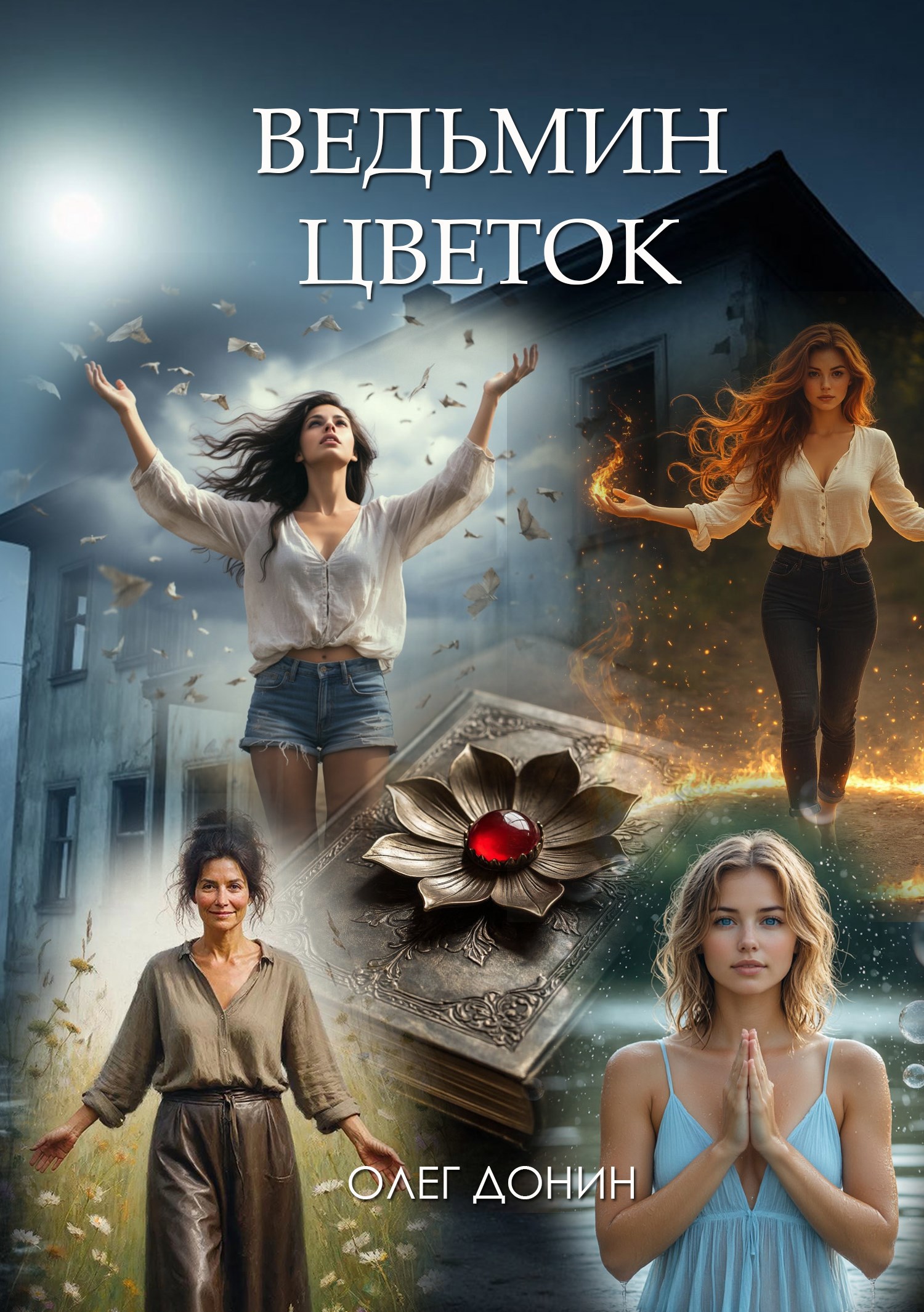 Обложка книги «Ведьмин цветок»