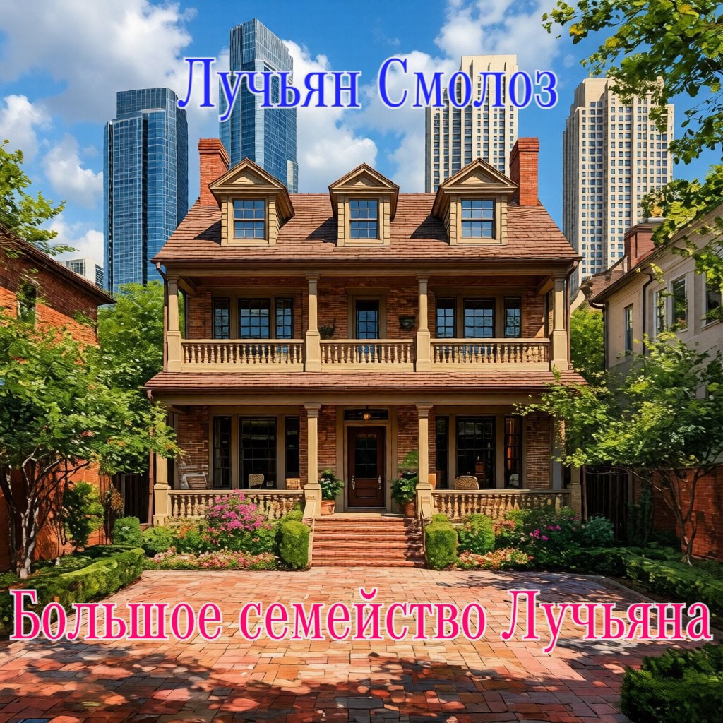 Обложка книги «Лучьян Смолоз. Книга 5. Большое семейство Лучьяна»