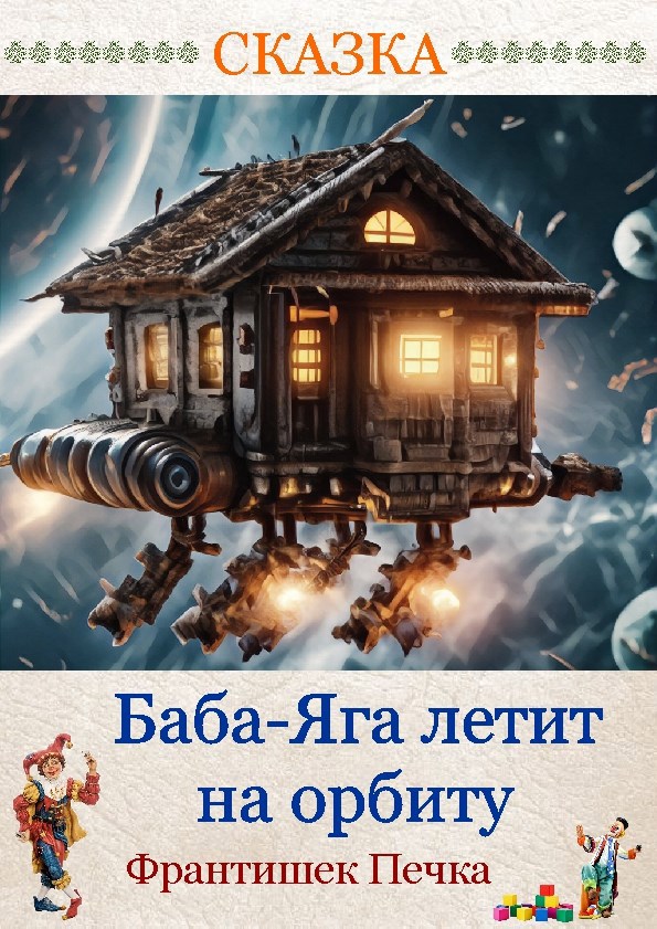 Обложка книги «Баба-Яга летит на орбиту»
