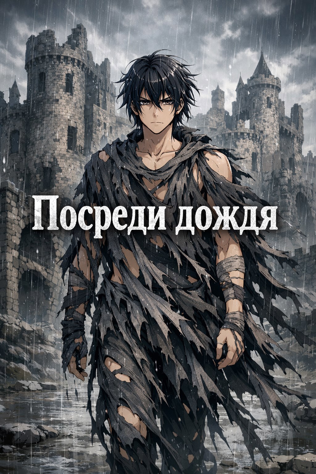 Обложка книги «Посреди дождя»