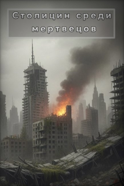 Обложка книги «Столицин среди мертвецов»