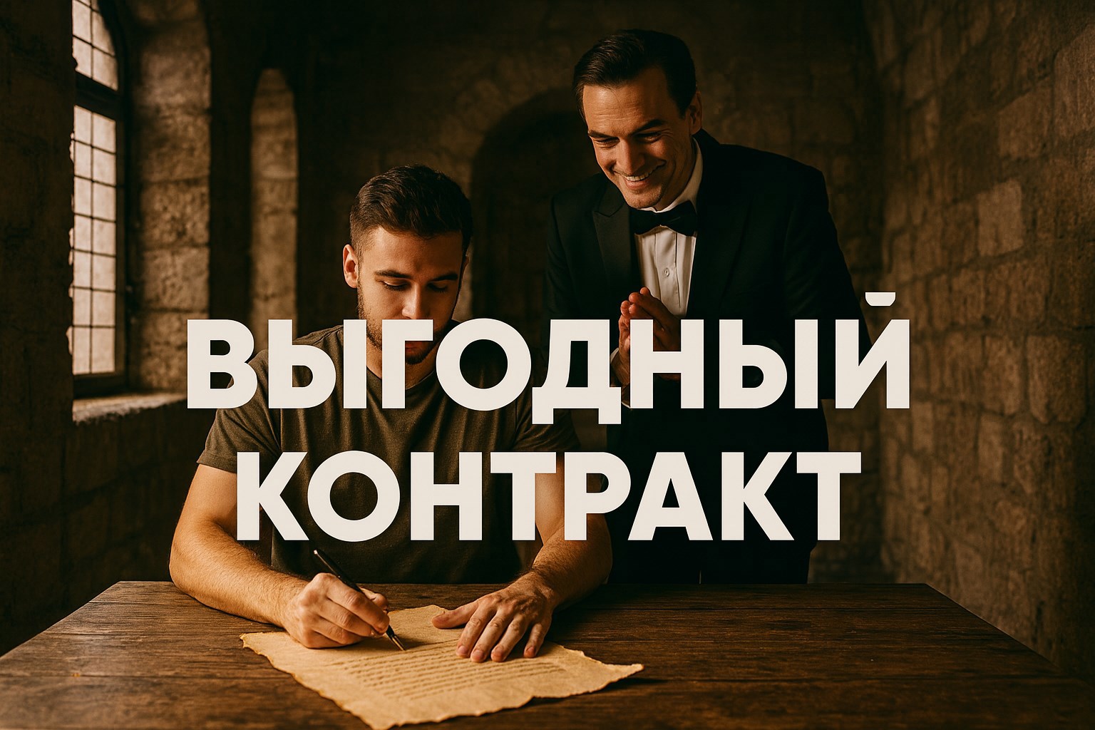 Обложка книги «Выгодный контракт»