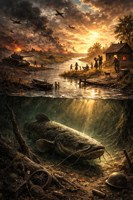 Обложка произведения Тихо плыл сом