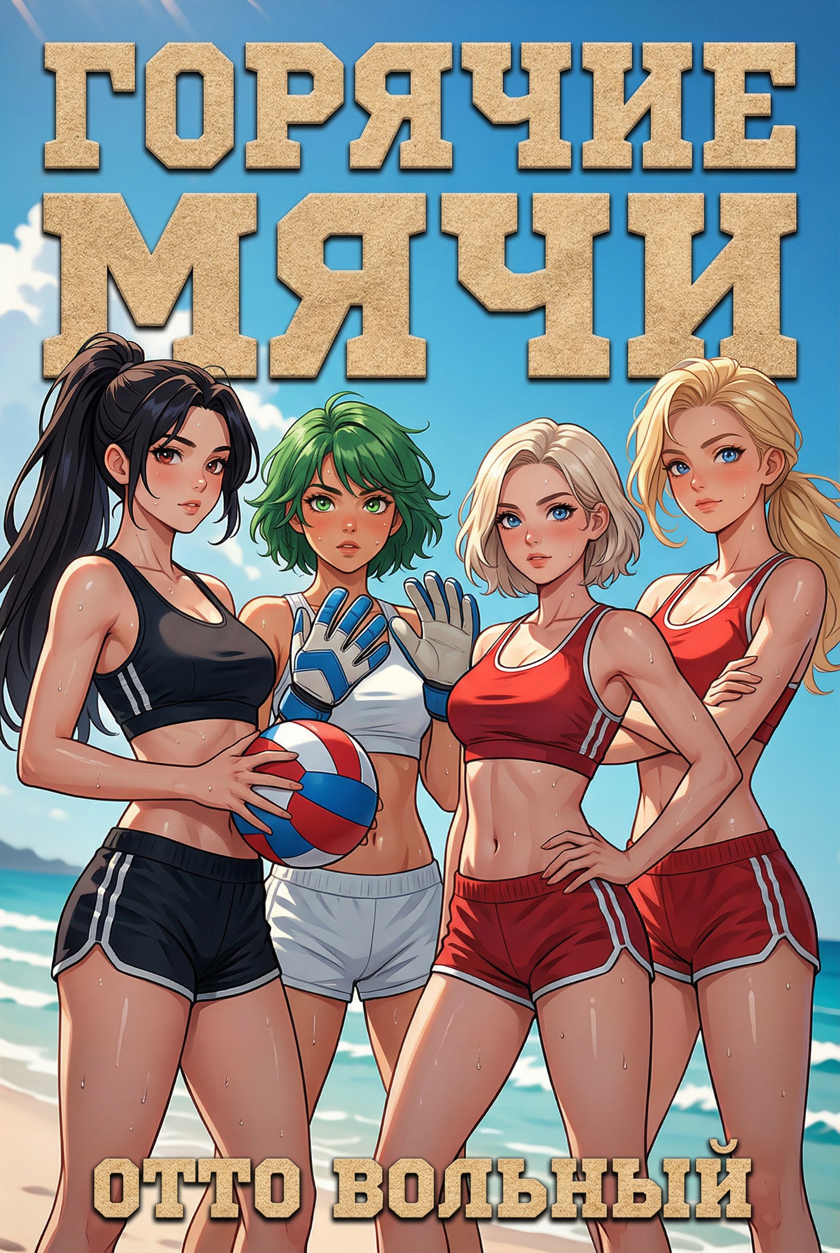 Обложка книги «Горячие мячи»