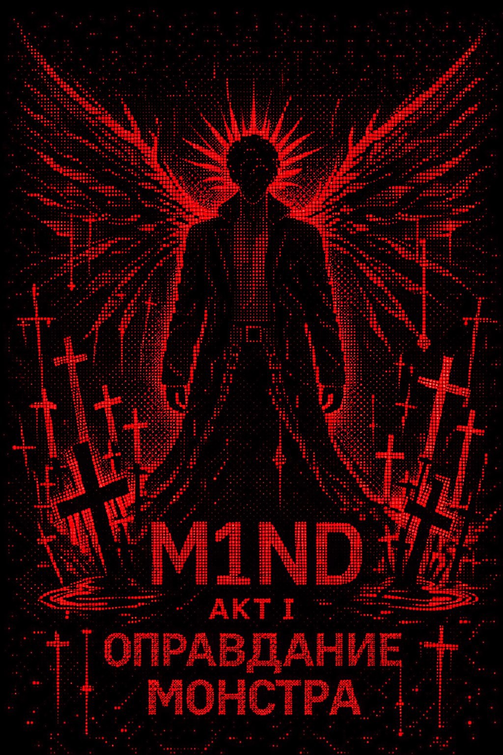 Обложка книги «M1ND Акт Ⅰ — Оправдание монстра»