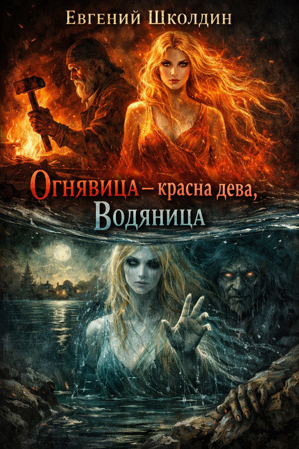 Обложка книги «Огнявица - красна дева, Водяница»
