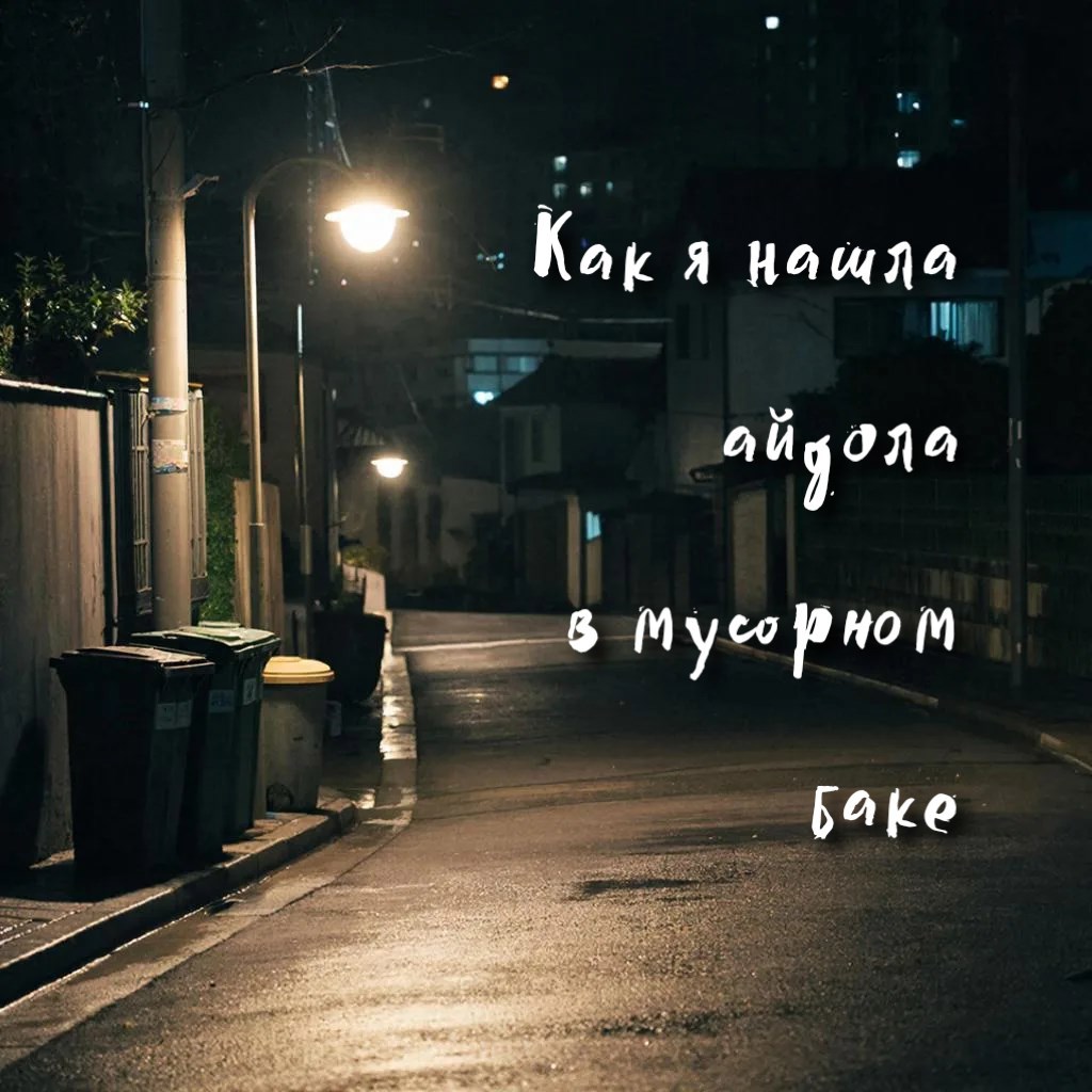 Обложка книги «Как я нашла айдола в мусорном баке»