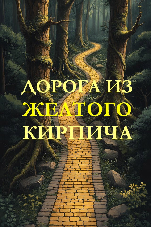 Обложка произведения Дорога из желтого кирпича